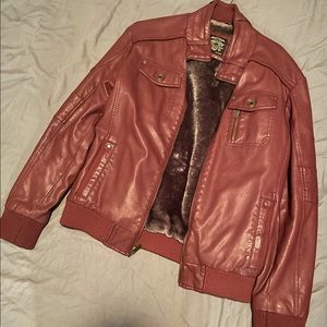 Leather jacket